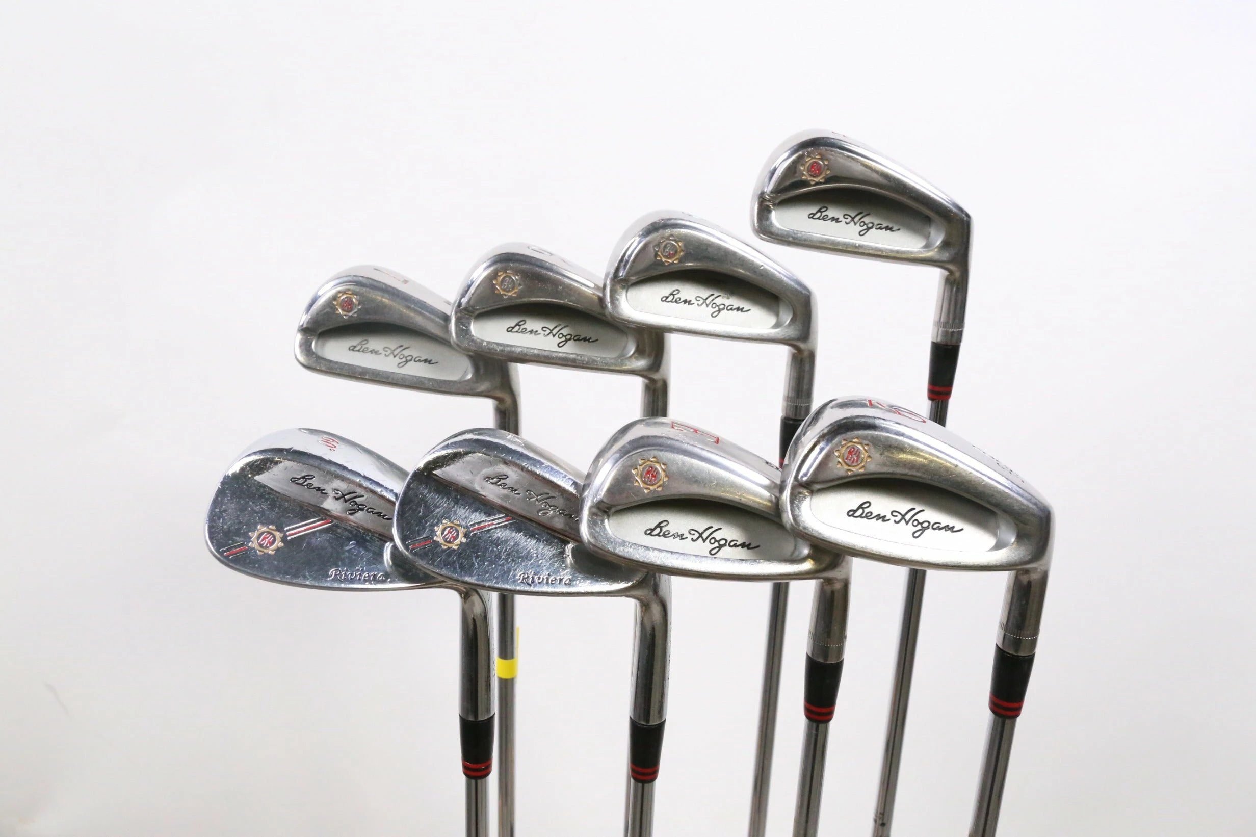 Ben Hogan Edge CFT 4-7, 9, EW, SW, LW Iron Set RH Ben Hogan Apex Shafts Stiff 3 Ben Hogan Edge CFT 4-7, 9, EW, SW, LW Iron Set RH Ben Hogan Apex Shafts Stiff