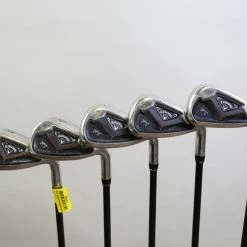 Callaway FT 7-9, PW, AW Iron Set RH +1 In Callaway Graphite Shafts Stiff Flex