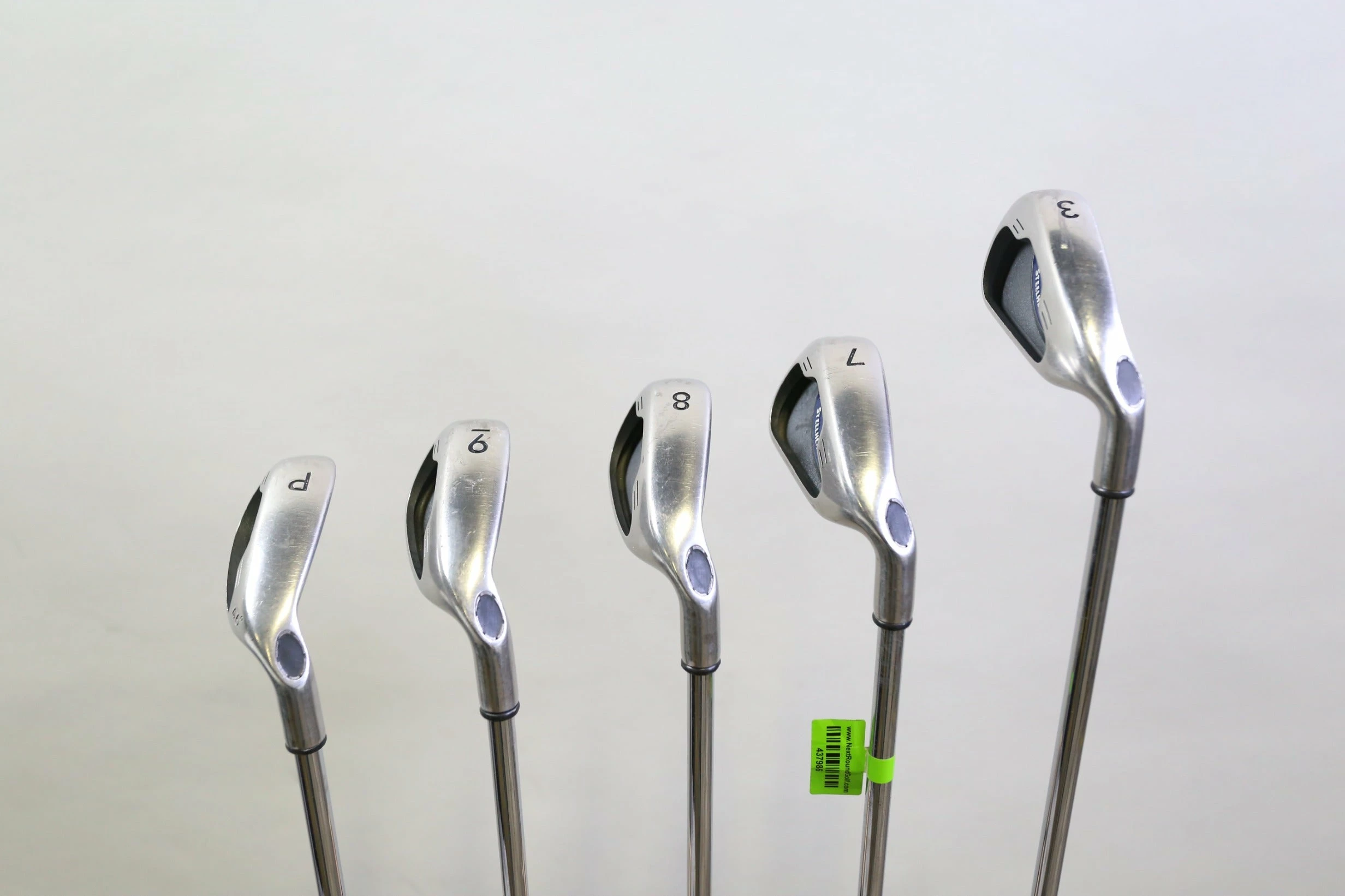 Callaway Steelhead X-16 3, 7-PW Iron Set RH Steel Shafts Stiff Flex 6 Callaway Steelhead X-16 3, 7-PW Iron Set RH Steel Shafts Stiff Flex - Image 4