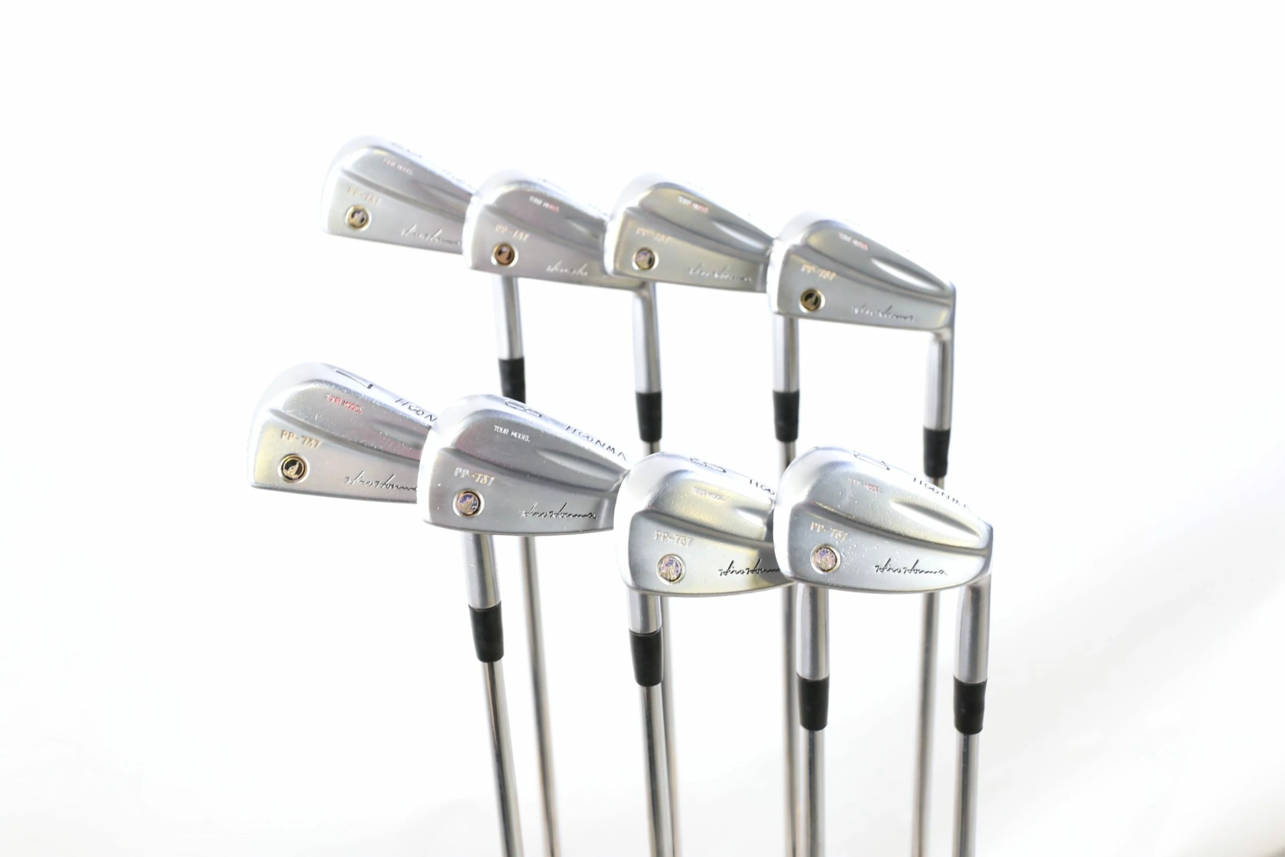 Honma PP737 Tour Model 3-10 Iron Set RH -0.5 Honma Steel Shaft Stiff Flex 3 Honma PP737 Tour Model 3-10 Iron Set RH -0.5 Honma Steel Shaft Stiff Flex