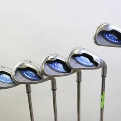 Callaway Steelhead X-16 3, 7-PW Iron Set RH Steel Shafts Stiff Flex