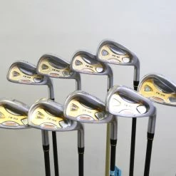 Honma TM-504 4-SW Iron Set RH -0.25 In ARMRQ 856 Graphite Shafts Regular Flex