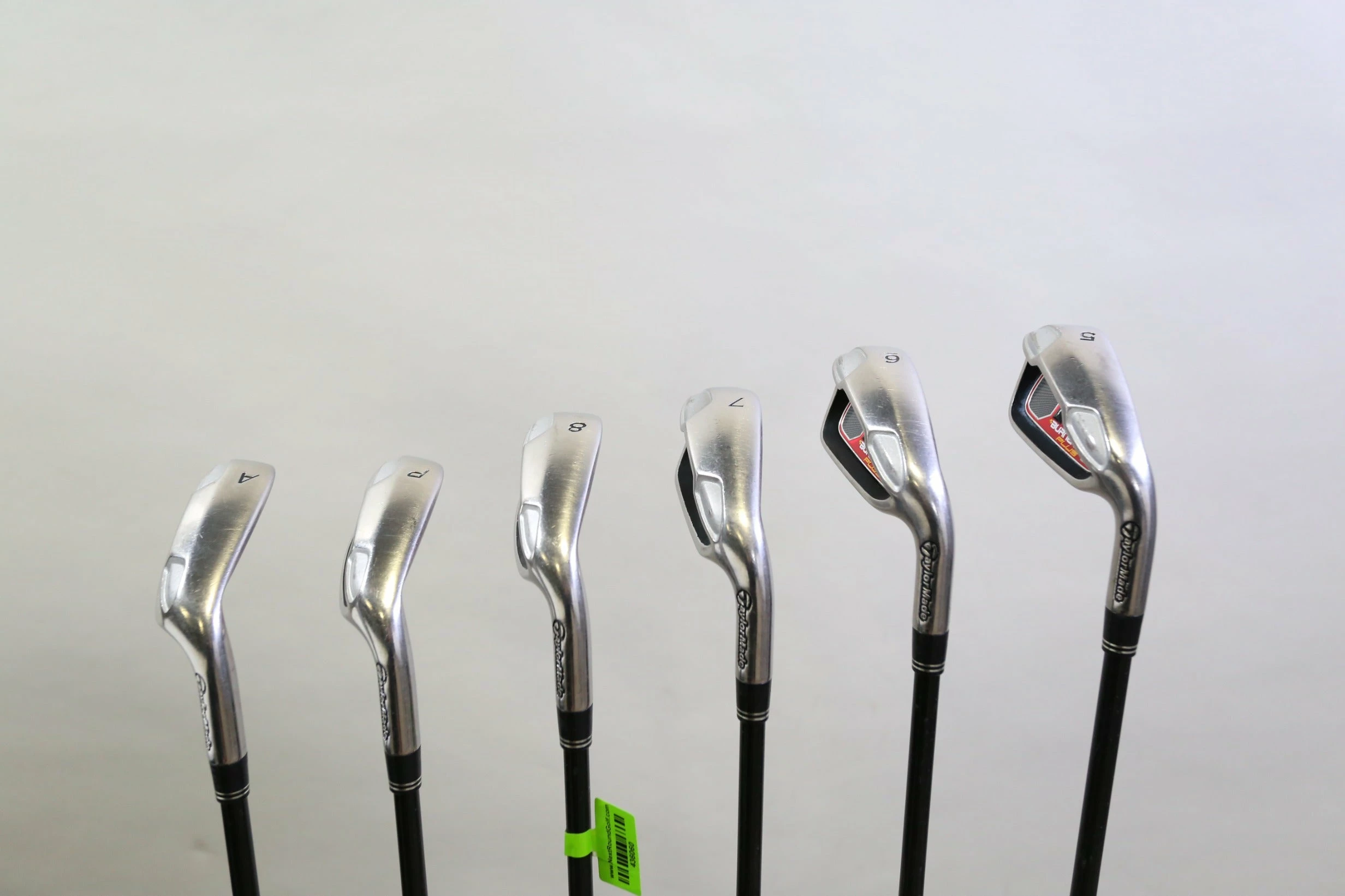 TaylorMade Burner Plus 5-8, PW, AW Iron Set RH TaylorMade REAX Shafts Regular 6 TaylorMade Burner Plus 5-8, PW, AW Iron Set RH TaylorMade REAX Shafts Regular - Image 4
