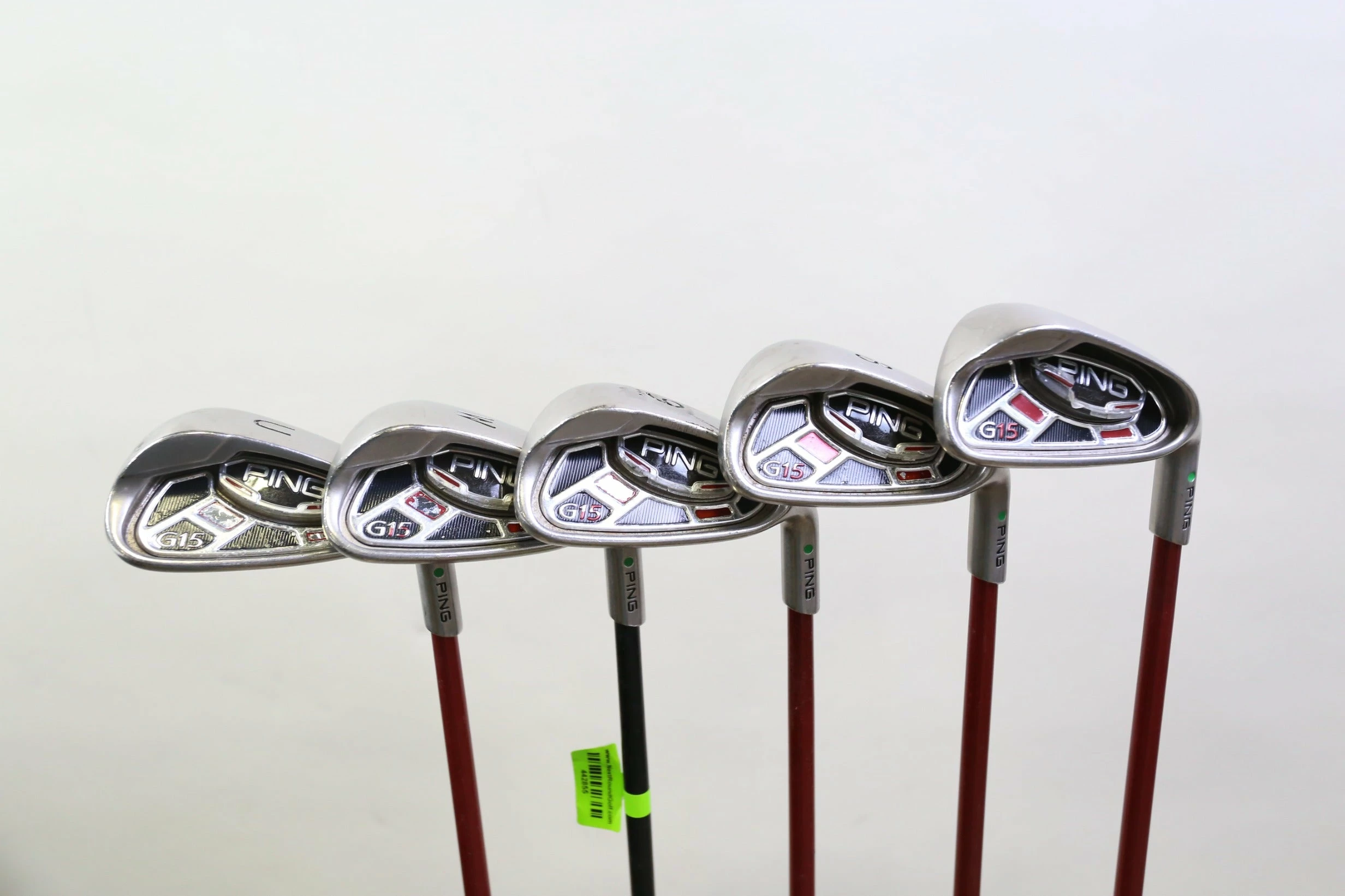 Ping G15 7-GW Iron Set RH +0.25 In Graphite Shafts Regular Flex 3 Ping G15 7-GW Iron Set RH +0.25 In Graphite Shafts Regular Flex