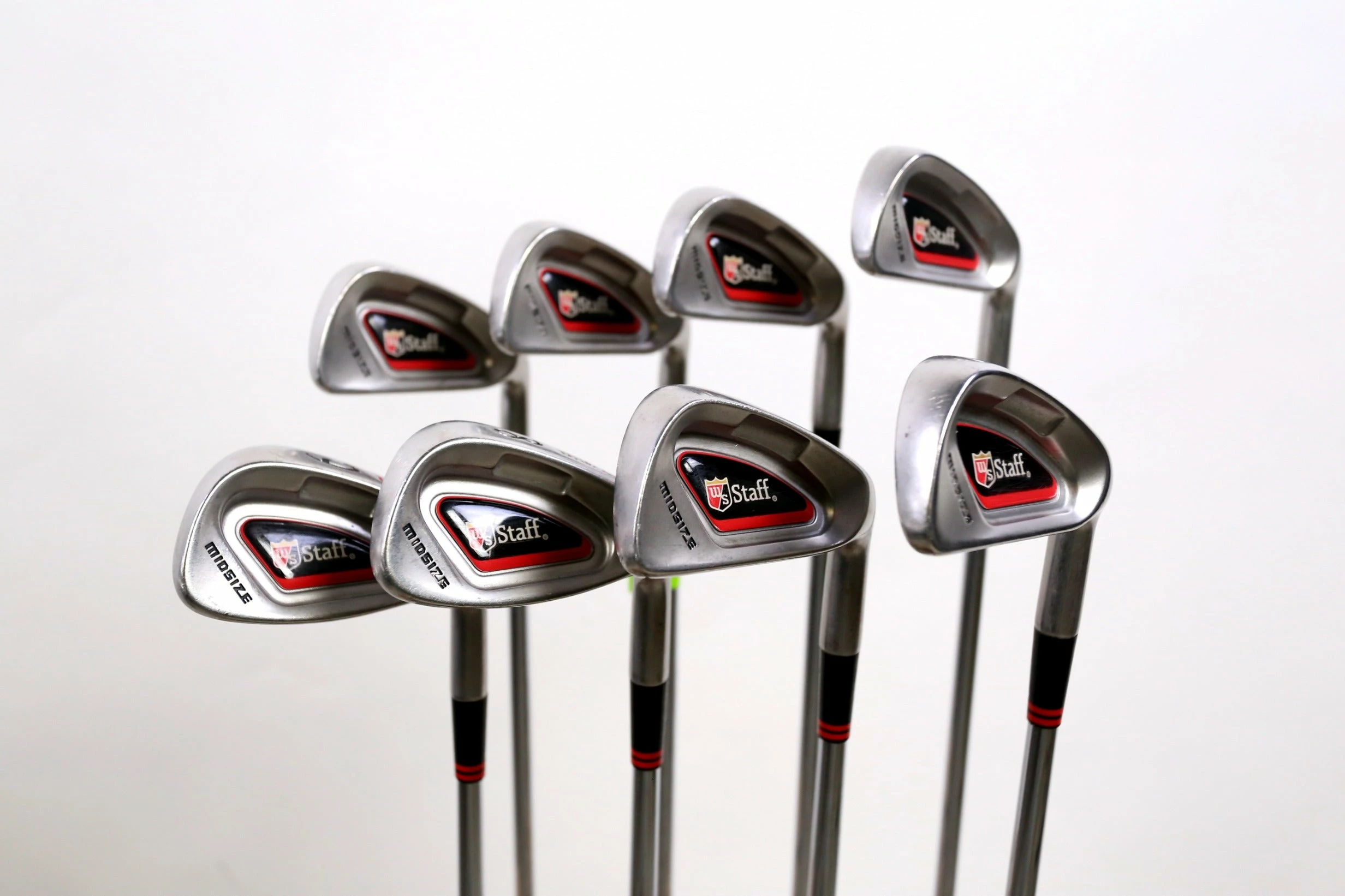 Wilson Staff Midsize 2-9 Iron Set RH Firestick 2.8 Steel Shafts Stiff Flex 4 Wilson Staff Midsize 2-9 Iron Set RH Firestick 2.8 Steel Shafts Stiff Flex - Image 2