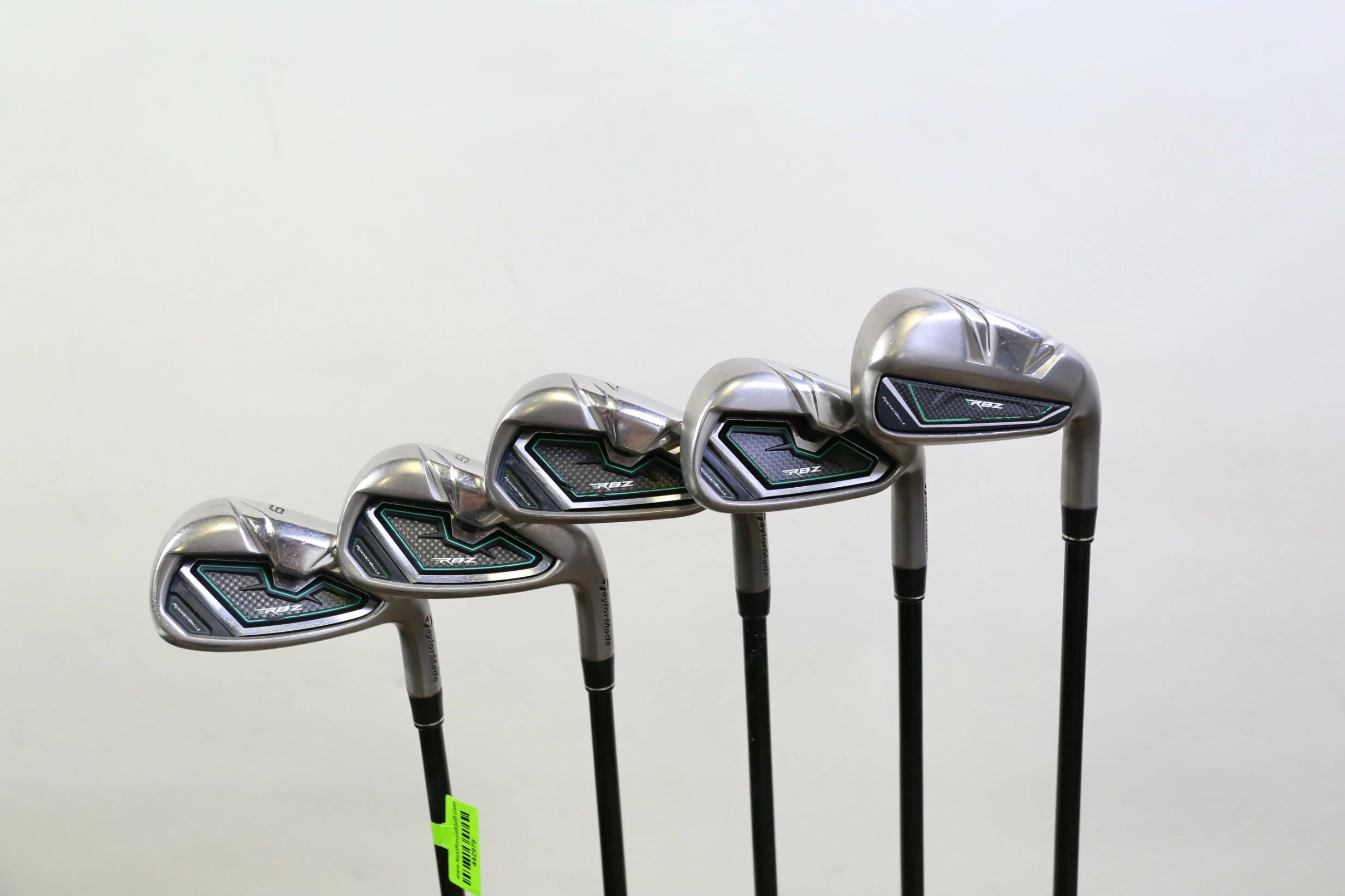 TaylorMade RocketBallz 5-9 Iron Set RH -0.5 In Matrix Program Max Seniors Flex 3 TaylorMade RocketBallz 5-9 Iron Set RH -0.5 In Matrix Program Max Seniors Flex