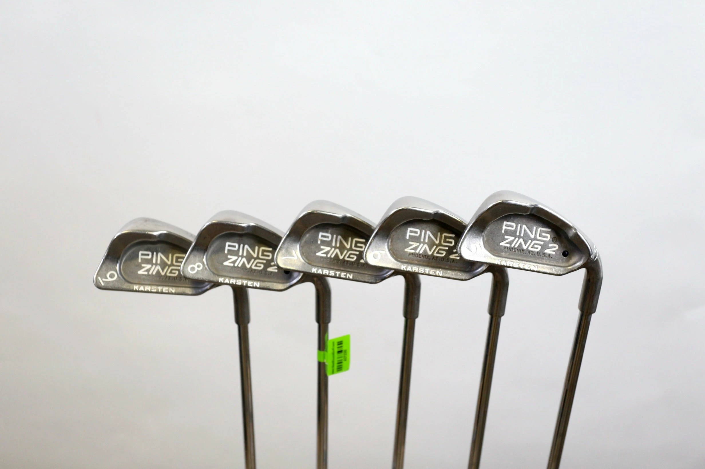 Ping Zing 2 5-9 Iron Set -0.5 In RH Black Dot Karsten Zing Steel Stiff Flex 3 Ping Zing 2 5-9 Iron Set -0.5 In RH Black Dot Karsten Zing Steel Stiff Flex