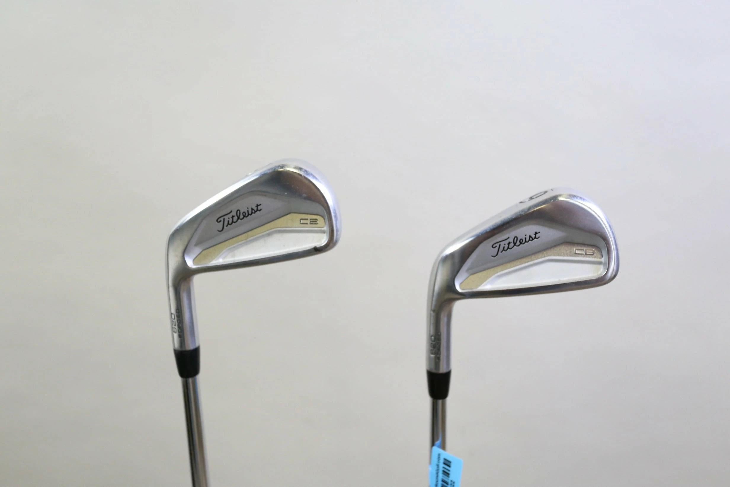 LEFTY Titleist 620 CB 5, 6 Iron Set Steel Shaft Stiff Flex 3 LEFTY Titleist 620 CB 5, 6 Iron Set Steel Shaft Stiff Flex