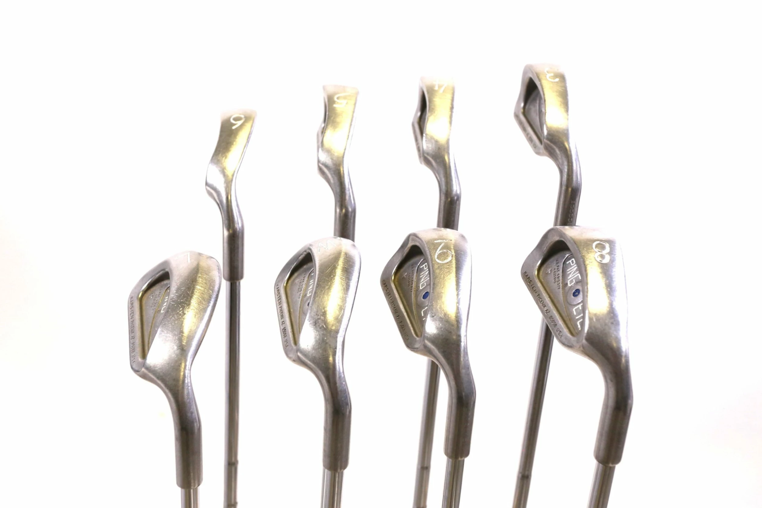 Ping Blue Dot Eye 2 3-6, 8-PW, LW Iron Set Right Handed Steel Stiff Flex 7 Ping Blue Dot Eye 2 3-6, 8-PW, LW Iron Set Right Handed Steel Stiff Flex - Image 5