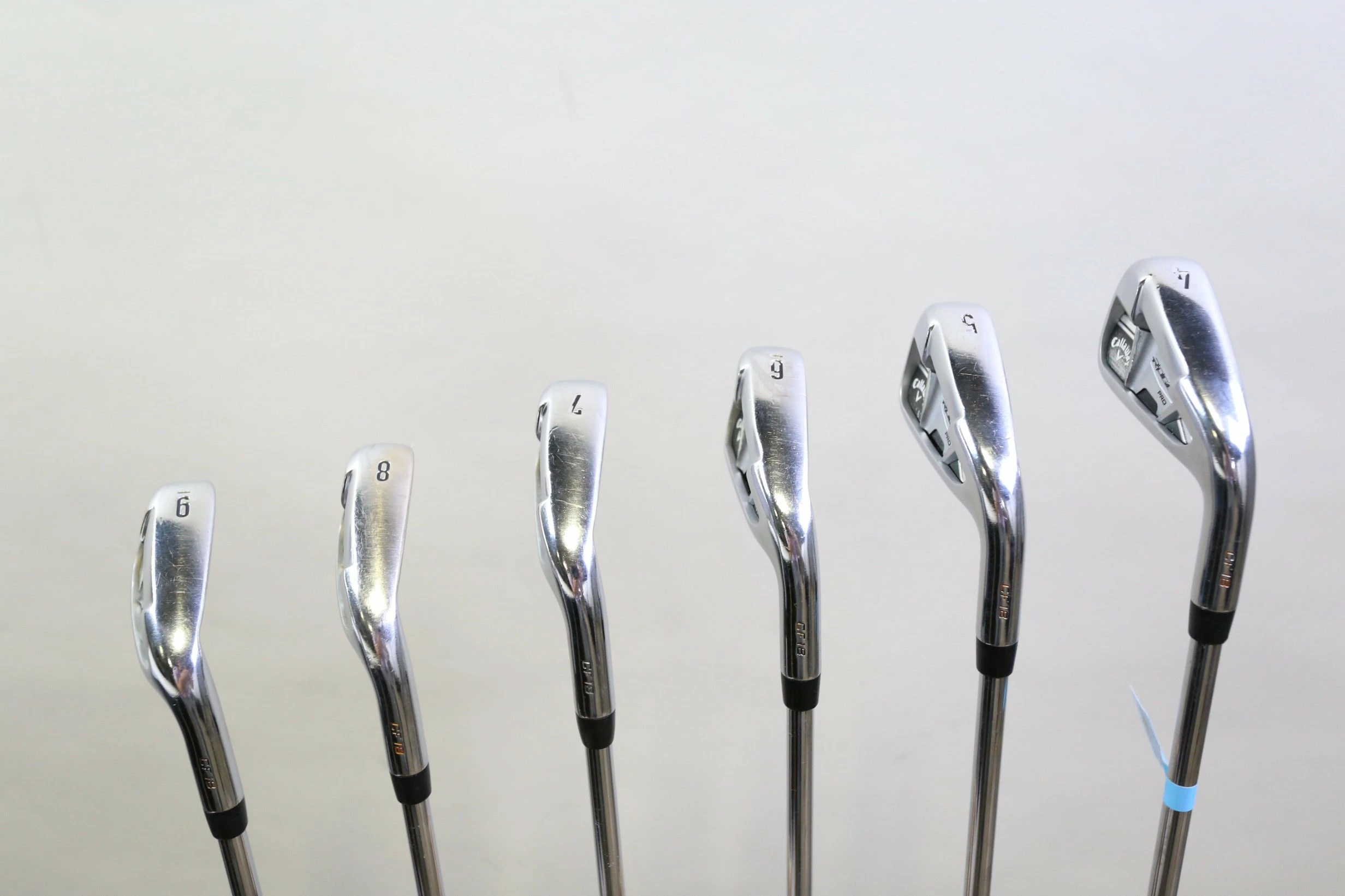 Callaway Rogue Pro 4-9 Iron Set RH -0.5 In KBS MAX Steel Shaft Stiff Flex 6 Callaway Rogue Pro 4-9 Iron Set RH -0.5 In KBS MAX Steel Shaft Stiff Flex - Image 4