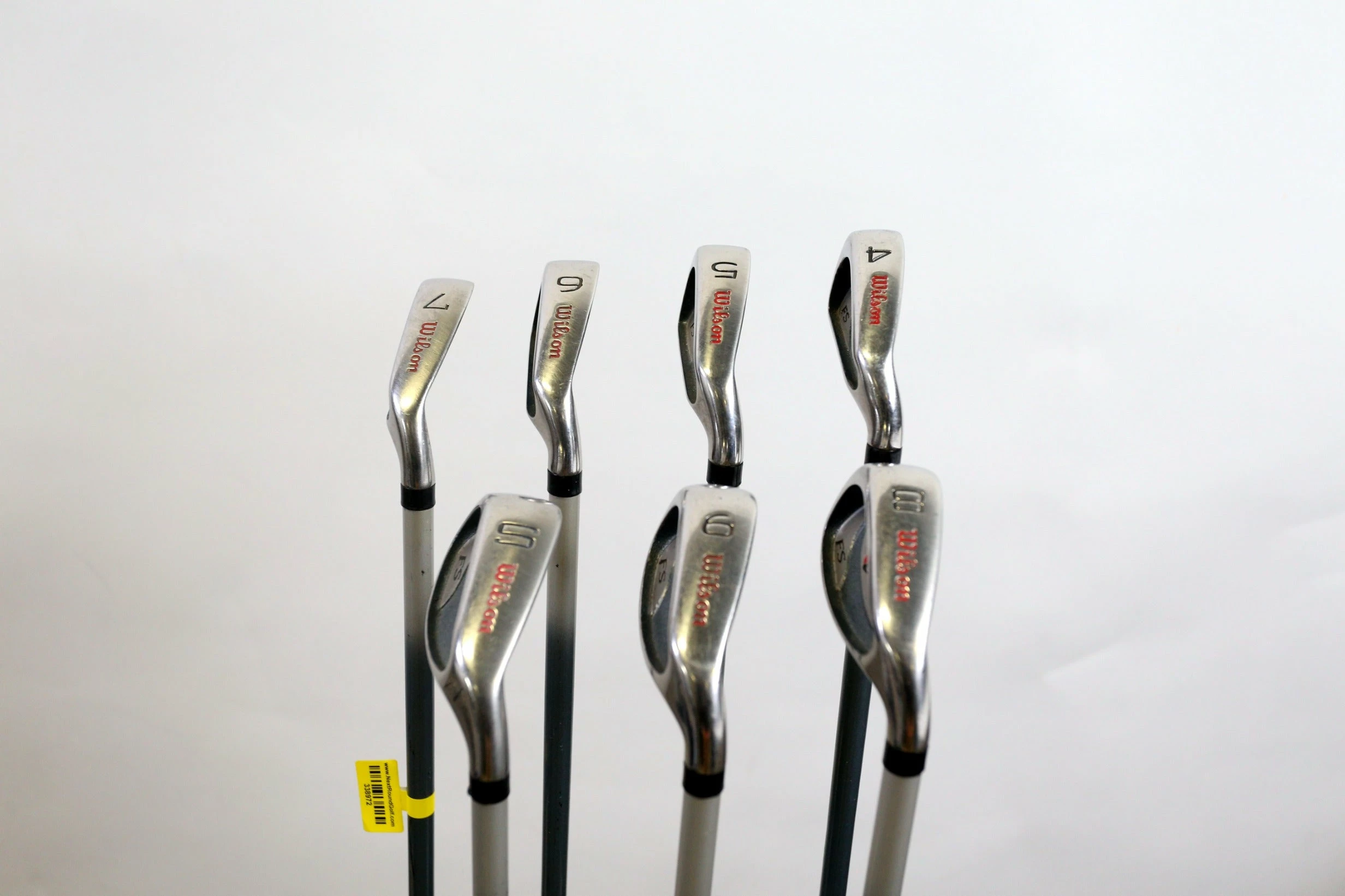 Wilson FAT SHAFT Iron Set RH 4-9, SW Graphite Shaft Ladies Flex 8 Wilson FAT SHAFT Iron Set RH 4-9, SW Graphite Shaft Ladies Flex - Image 6