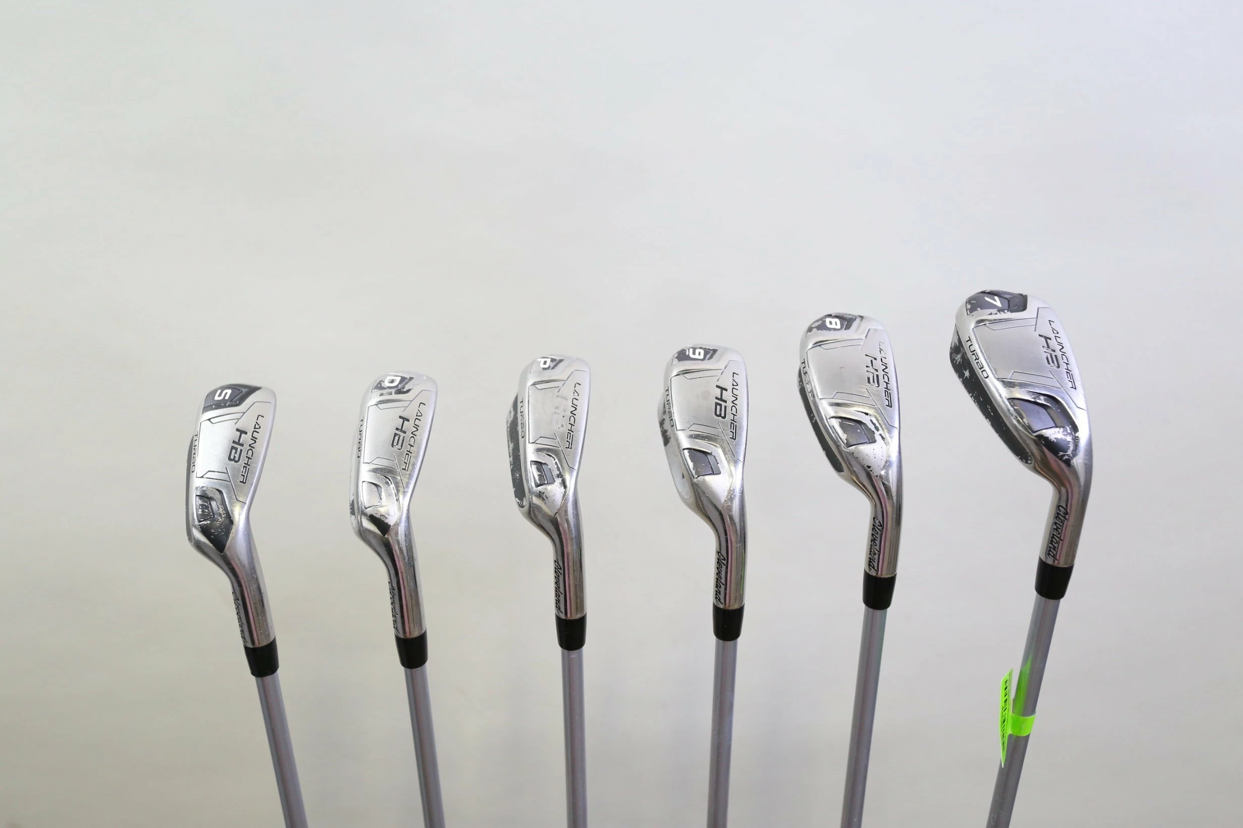 Cleveland Launcher HB Turbo 7-9, PW, DW, SW Iron Set RH Fujikura Shafts Regular 6 Cleveland Launcher HB Turbo 7-9, PW, DW, SW Iron Set RH Fujikura Shafts Regular - Image 4