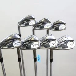 LEFTY Callaway Apex 6-SW Iron Set Steel Shafts Stiff Flex