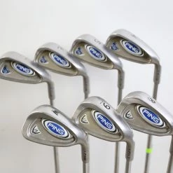 Ping G5 4-9, W Iron Set RH +0.25 Blue Dot Cushin Steel Shaft Regular Flex