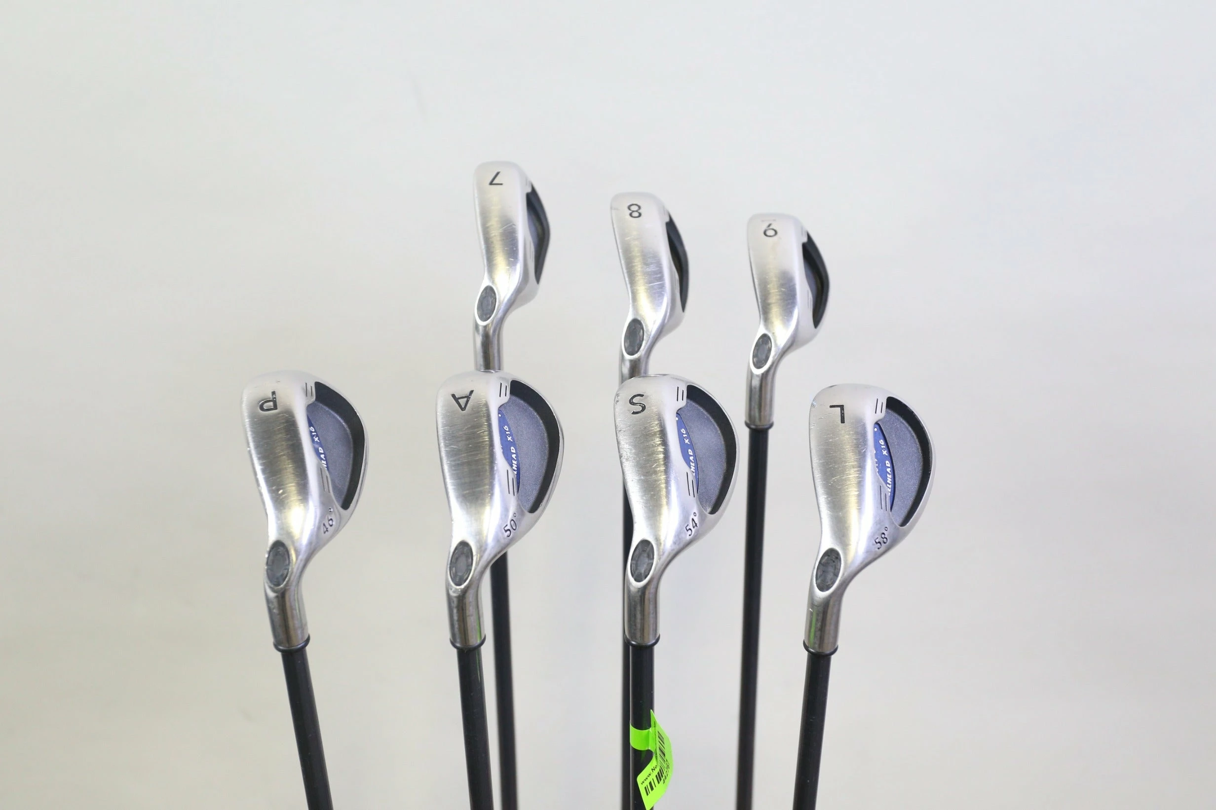 LEFTY Callaway Steelhead X-16 7-PW-AW-SW-LW Iron Set -0.75 In Graphite Regular 6 LEFTY Callaway Steelhead X-16 7-PW-AW-SW-LW Iron Set -0.75 In Graphite Regular - Image 4