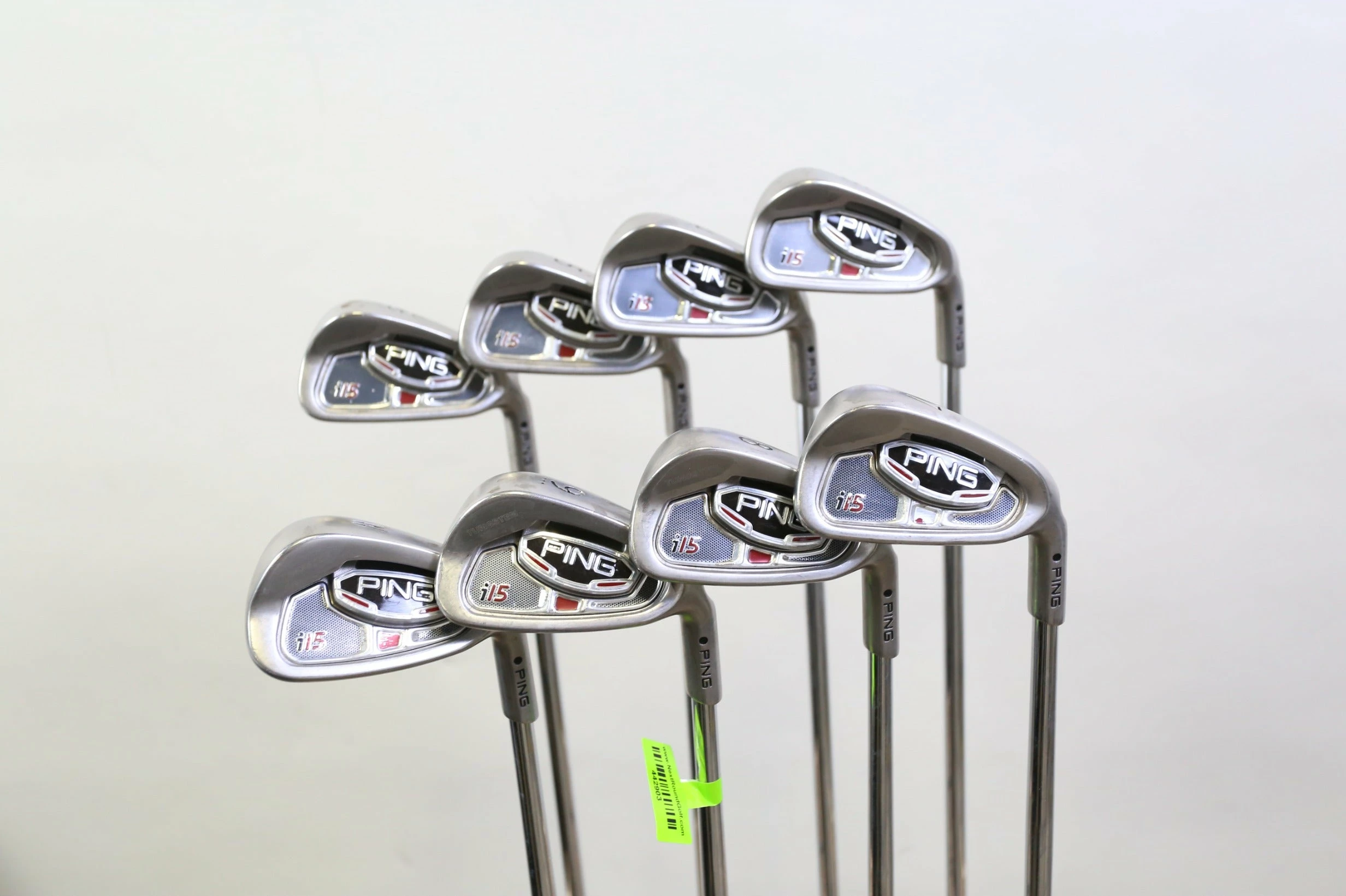 Ping I15 Black Dot 3-PW Iron Set RH-0.5 In Ping AWT Steel Regular Flex 3 Ping I15 Black Dot 3-PW Iron Set RH-0.5 In Ping AWT Steel Regular Flex