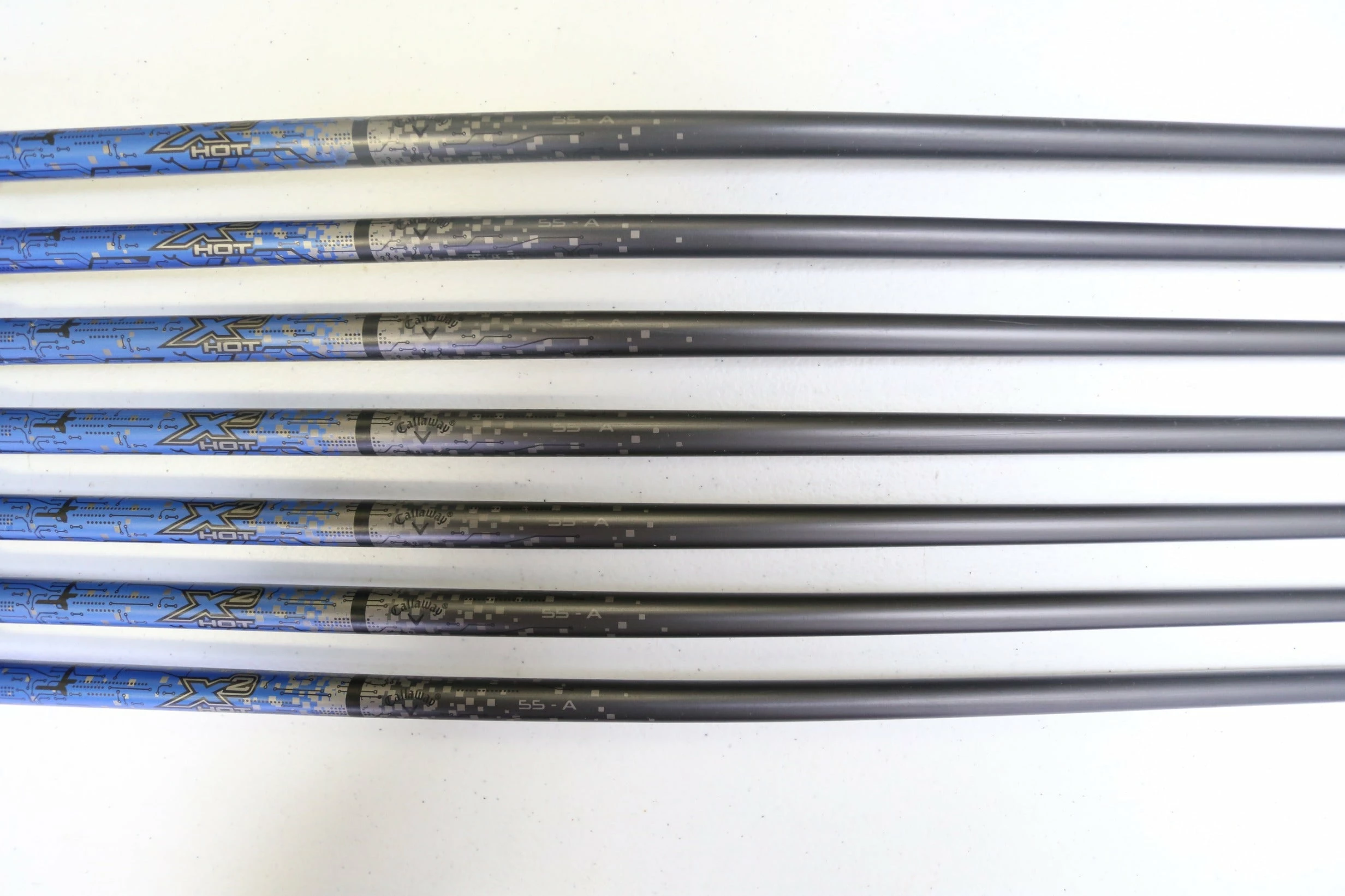 Callaway X2 Hot 6-SW Iron Set RH -0.5 In Graphite Shafts Seniors Flex 9 Callaway X2 Hot 6-SW Iron Set RH -0.5 In Graphite Shafts Seniors Flex - Image 7