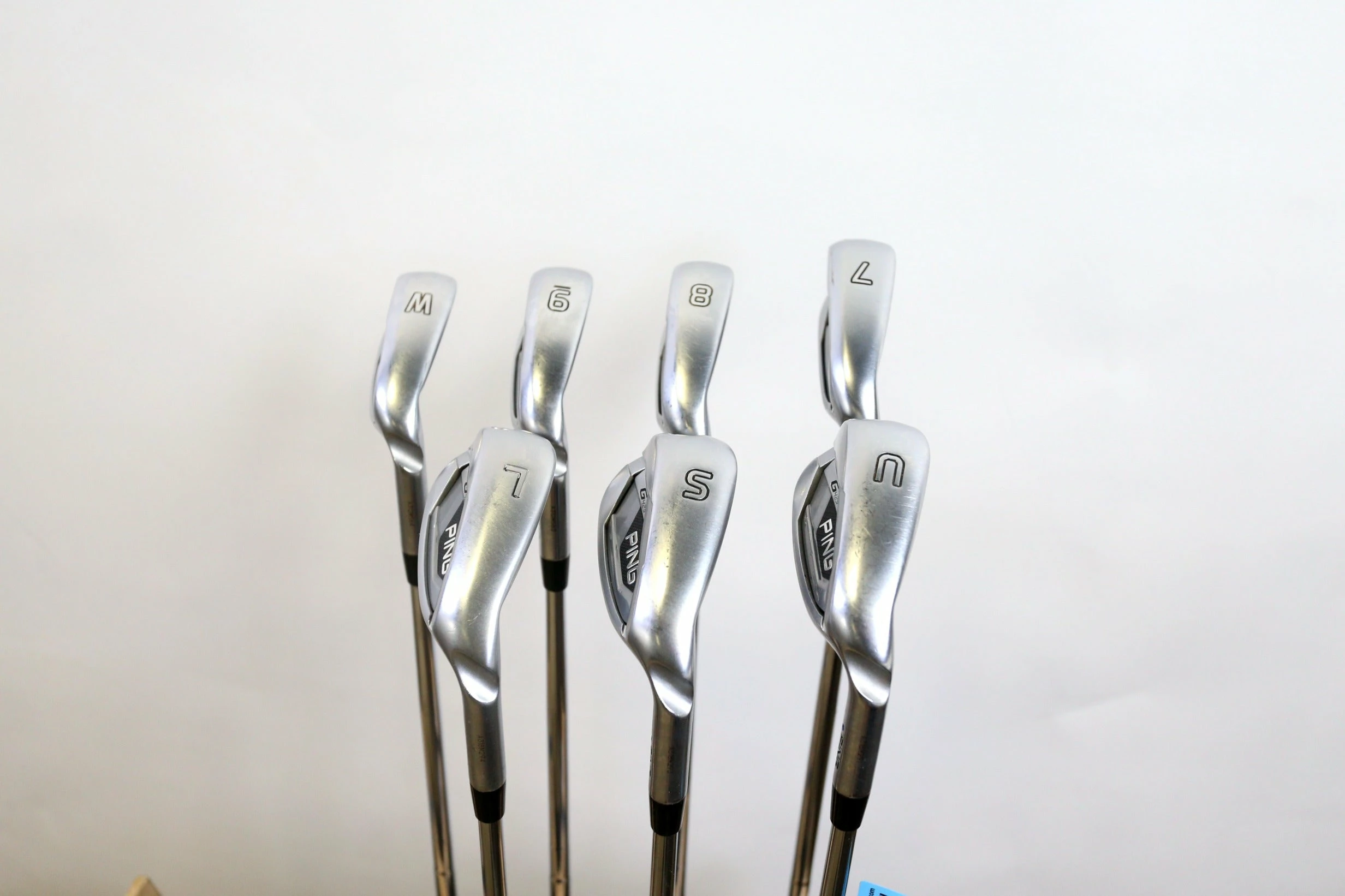Ping G425 Blue Dot 7-PW-UW-SW-LW Iron Set RH True Temper Steel Stiff Flex 8 Ping G425 Blue Dot 7-PW-UW-SW-LW Iron Set RH True Temper Steel Stiff Flex - Image 6