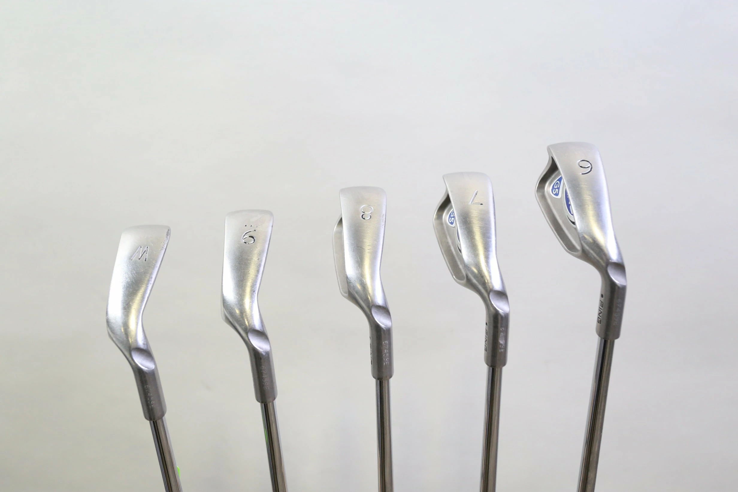 Ping G5 6-9, PW Black Dot Iron Set RH Ping Steel Shafts Stiff Flex 6 Ping G5 6-9, PW Black Dot Iron Set RH Ping Steel Shafts Stiff Flex - Image 4