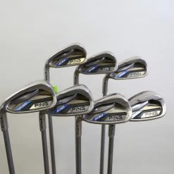 LEFTY Ping G30 5-PW, GW Iron Set -0.5 In Graphite Shaft Regular Flex