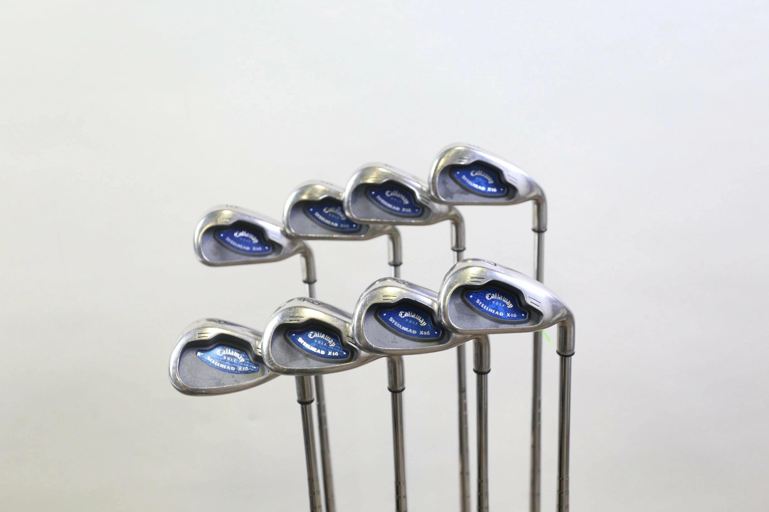 Callaway Steelhead X-16 3-PW Iron Set RH +0.25 In Callaway Steel Stiff Flex 3 Callaway Steelhead X-16 3-PW Iron Set RH +0.25 In Callaway Steel Stiff Flex