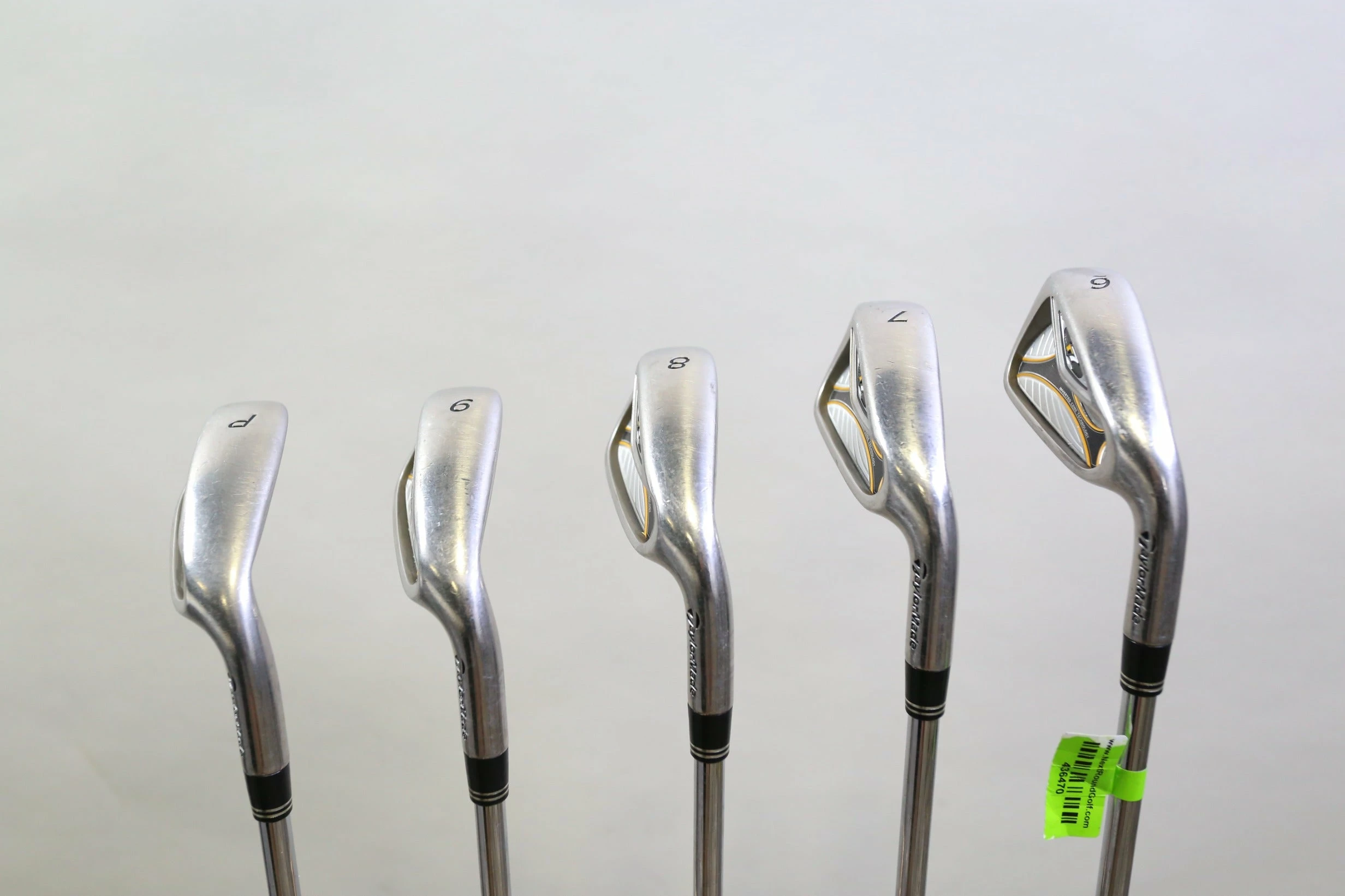 TaylorMade R7 6-9, PW Iron Set RH TaylorMade Steel Shafts Stiff Flex 6 TaylorMade R7 6-9, PW Iron Set RH TaylorMade Steel Shafts Stiff Flex - Image 4