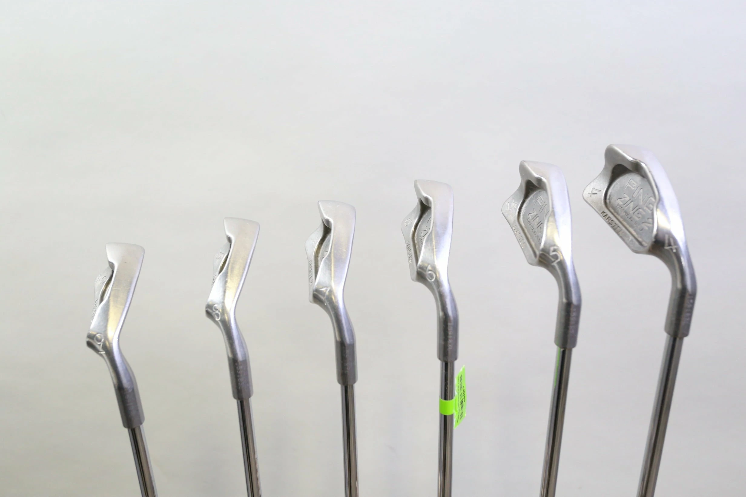 Ping Zing 2 4-9 Black Dot Iron Set RH Ping Karsten Steel Shafts Stiff Flex 6 Ping Zing 2 4-9 Black Dot Iron Set RH Ping Karsten Steel Shafts Stiff Flex - Image 4