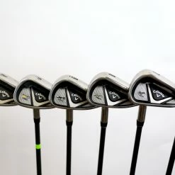 Callaway X2 Hot 7-AW Iron Set RH -0.5 In Aldila Graphite Shafts Seniors Flex
