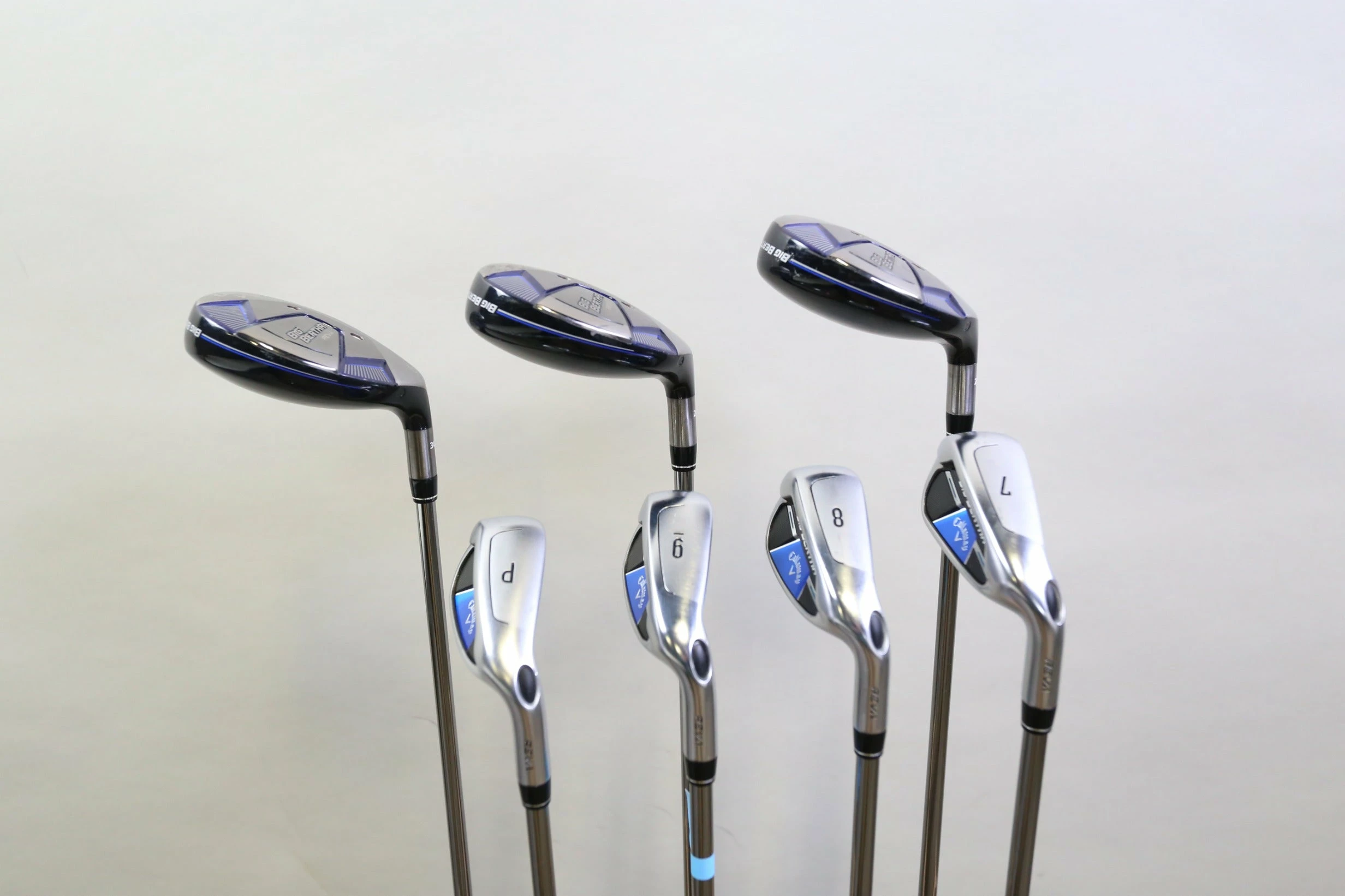 Callaway Big Bertha REVA Combo 4-PW Iron Set RH Graphite Shaft Ladies Flex 6 Callaway Big Bertha REVA Combo 4-PW Iron Set RH Graphite Shaft Ladies Flex - Image 4
