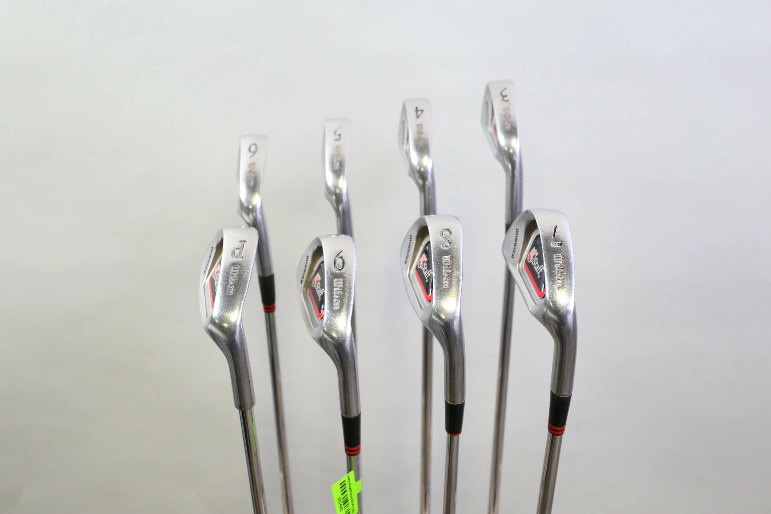Wilson Staff Midsize 3-9, PW Iron Set RH Steel Shaft Regular Flex 6 Wilson Staff Midsize 3-9, PW Iron Set RH Steel Shaft Regular Flex - Image 4