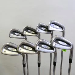 Titleist DCI 762 4-9, PW, W Iron Set RH True Temper Steel Shafts Stiff Flex