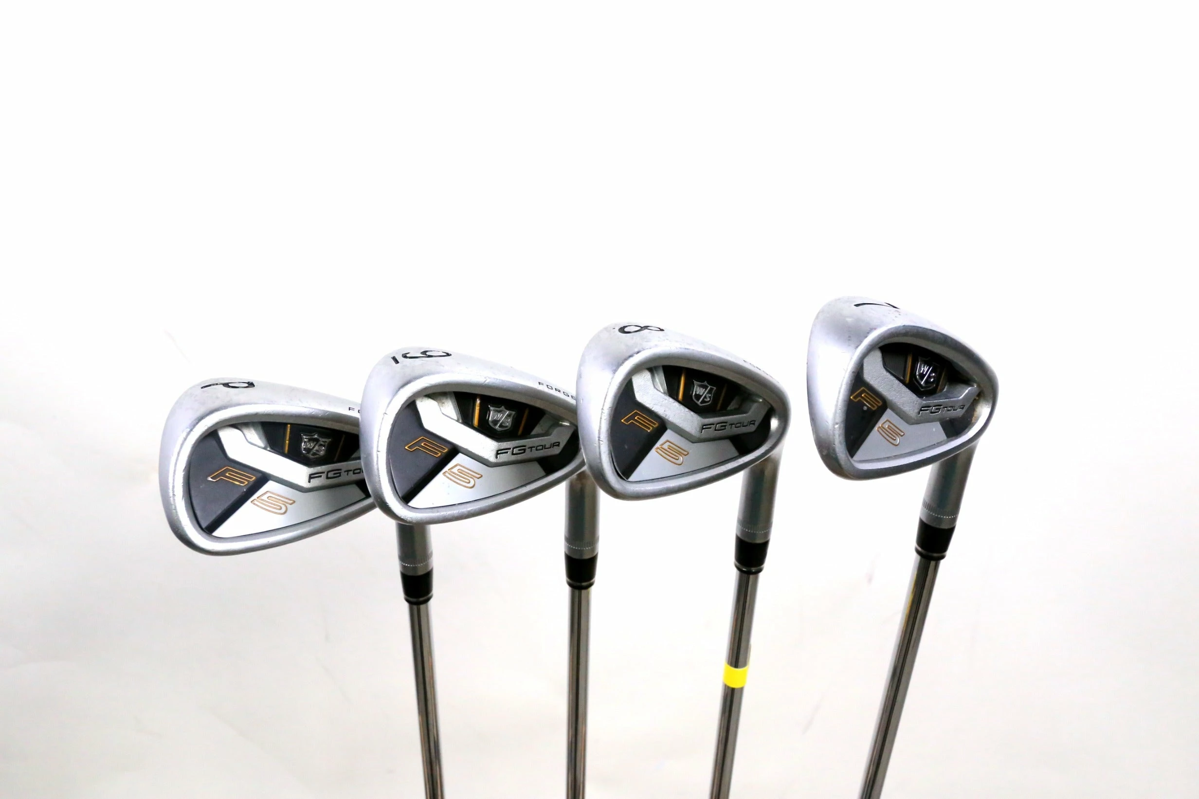 Wilson Staff FG Tour F5 7-PW Iron Set RH True Temper Steel Shaft Stiff Flex 4 Wilson Staff FG Tour F5 7-PW Iron Set RH True Temper Steel Shaft Stiff Flex - Image 2