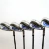 Tour Edge BAZOOKA JMAX QL 7-9, PW, SW Iron Set RH -1.25 In Graphite Ladies Flex