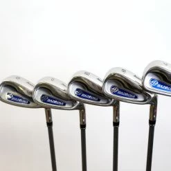 Tour Edge BAZOOKA JMAX QL 7-9, PW, SW Iron Set RH -1.25 In Graphite Ladies Flex