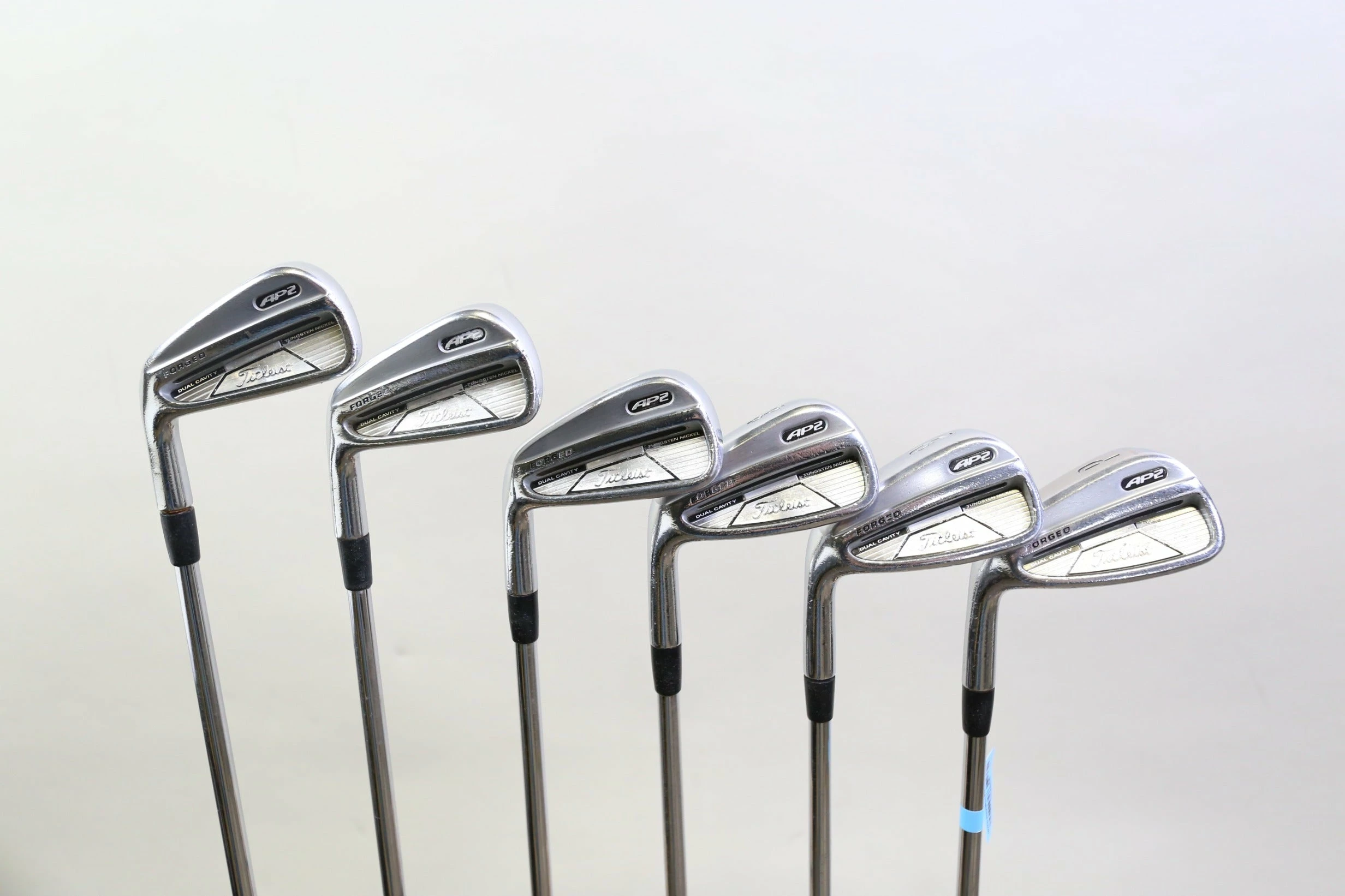 LEFTY Titleist AP2 4, 5, 7-PW Iron Set Steel Shaft Stiff Shaft 3 LEFTY Titleist AP2 4, 5, 7-PW Iron Set Steel Shaft Stiff Shaft