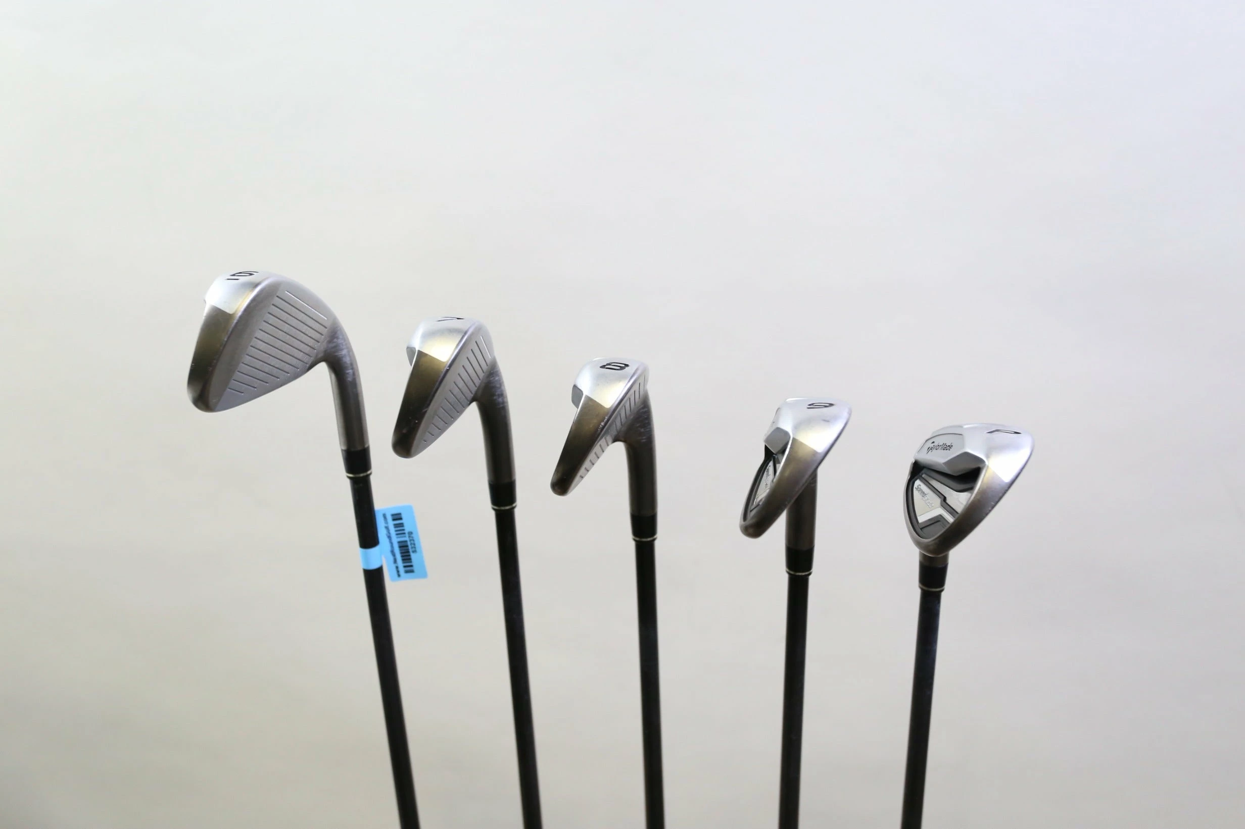 LEFTY TaylorMade SpeedBlade 6-PW Iron Set Graphite Shaft Regular Flex 5 LEFTY TaylorMade SpeedBlade 6-PW Iron Set Graphite Shaft Regular Flex - Image 3