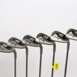 Ping I3 + Black Dot 3-7, 9 Iron Set RH -0.5 In Ping Steel Shaft Stiff Flex