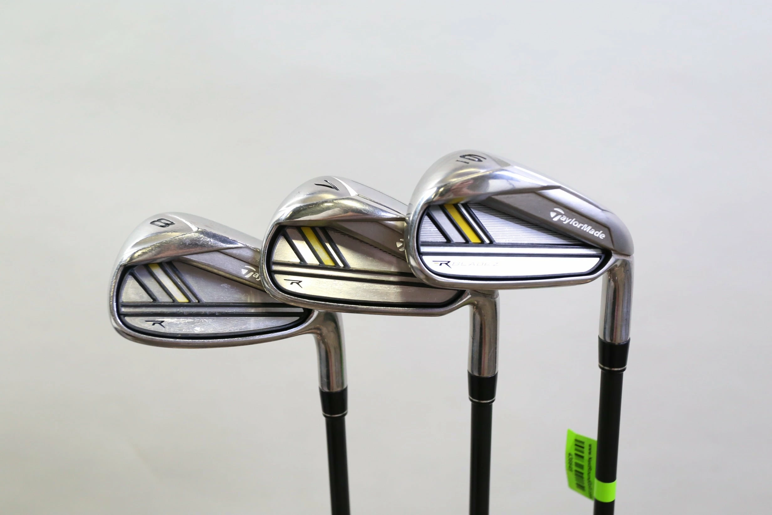 TaylorMade RocketBladez 6-8 Iron Set RH -0.25 In Graphite Shafts Seniors Flex 3 TaylorMade RocketBladez 6-8 Iron Set RH -0.25 In Graphite Shafts Seniors Flex
