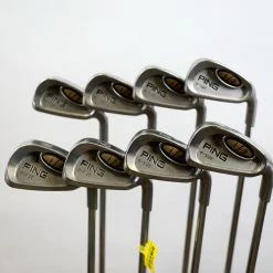 Ping I3 O-Size Silver Dot 3-PW Iron Set RH -0.25 In Ping Karsten Steel JZ Stiff