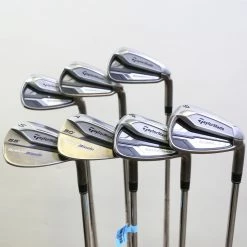 TaylorMade SpeedBlade 6-SW Iron Set RH +0.25 In Steel Shafts Stiff Flex