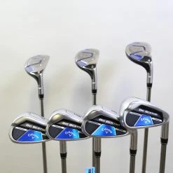 Callaway Big Bertha REVA Combo 4-PW Iron Set RH Graphite Shaft Ladies Flex