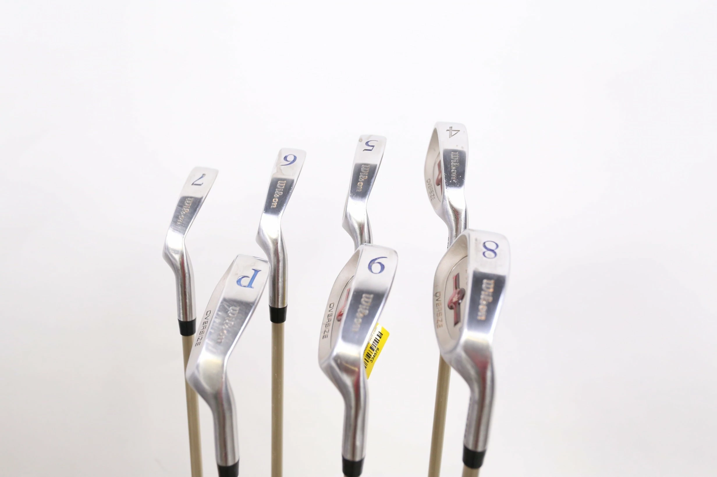 Wilson Pro Staff WD Oversize 4-PW Iron Set RH -0.5 In Graphite Shafts Ladies 8 Wilson Pro Staff WD Oversize 4-PW Iron Set RH -0.5 In Graphite Shafts Ladies - Image 6