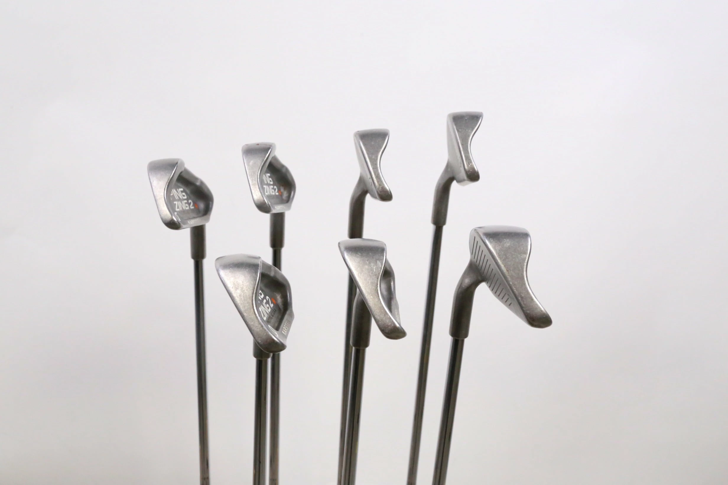 Ping Zing 2 3-9 Orange Dot Iron Set RH Ping Karsten Steel Shafts Stiff Flex 5 Ping Zing 2 3-9 Orange Dot Iron Set RH Ping Karsten Steel Shafts Stiff Flex - Image 3