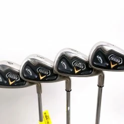 Callaway Big Bertha Fusion 7-PW Iron Set RH Callaway Steel Shafts Uniflex
