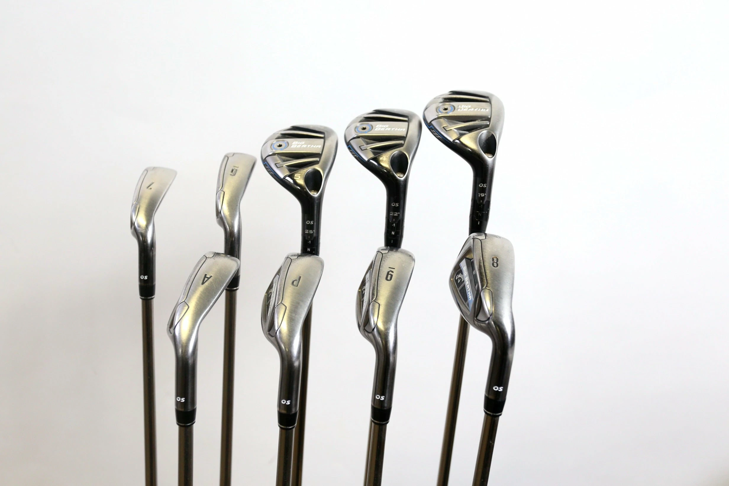 Callaway Big Bertha OS Combo 3H-4H-5H, 6-PW-AW Iron Set -0.75 Recoil F1 Ladies 8 Callaway Big Bertha OS Combo 3H-4H-5H, 6-PW-AW Iron Set -0.75 Recoil F1 Ladies - Image 6