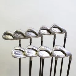 Callaway Big Bertha Gems 4-10, PW, SW Iron Set RH -0.5 In Graphite Ladies