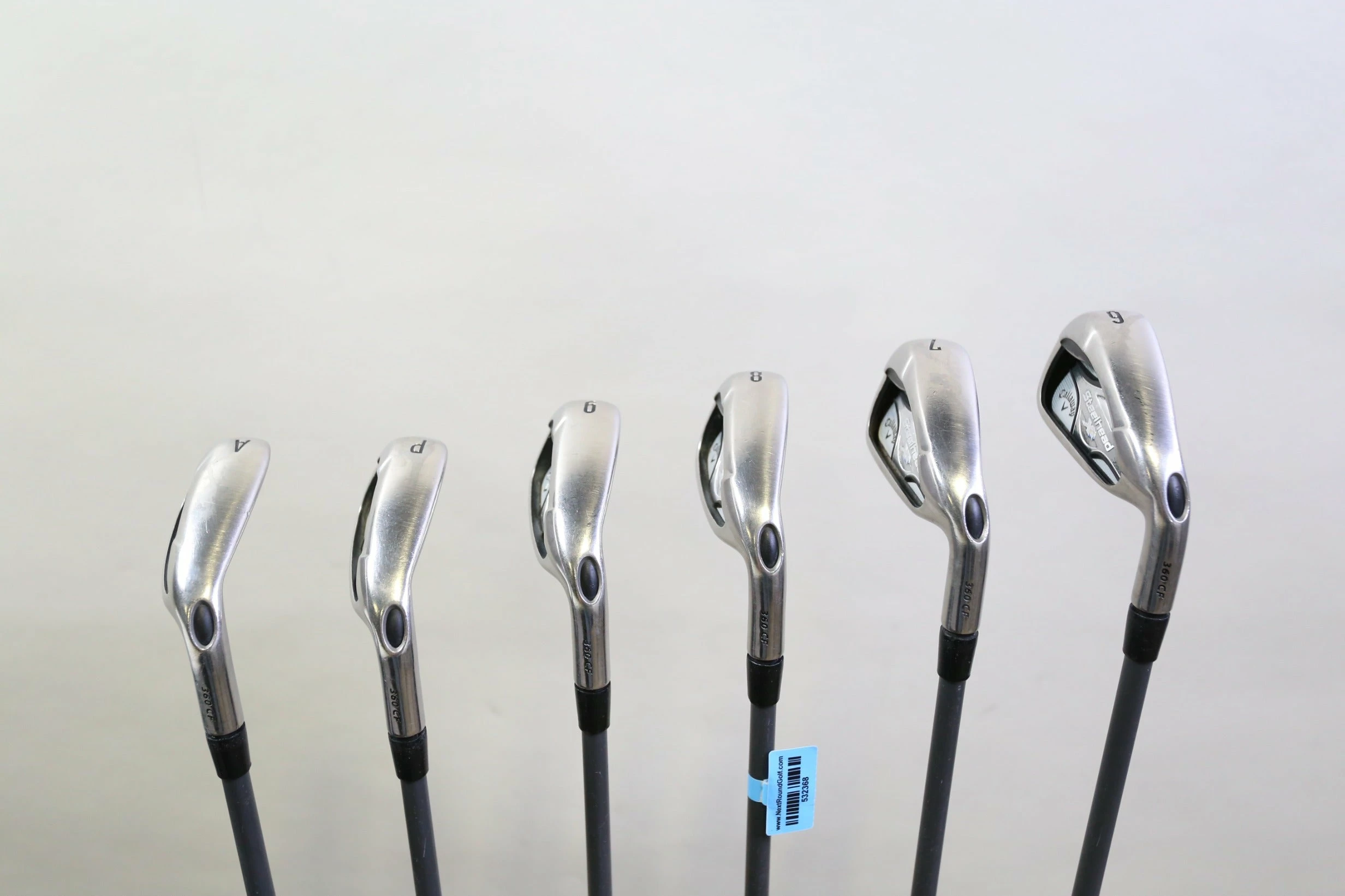 Callaway Steelhead XR 6-PW-AW Iron Set RH Fujikura Pro PURE Graphite R2 Seniors 6 Callaway Steelhead XR 6-PW-AW Iron Set RH Fujikura Pro PURE Graphite R2 Seniors - Image 4
