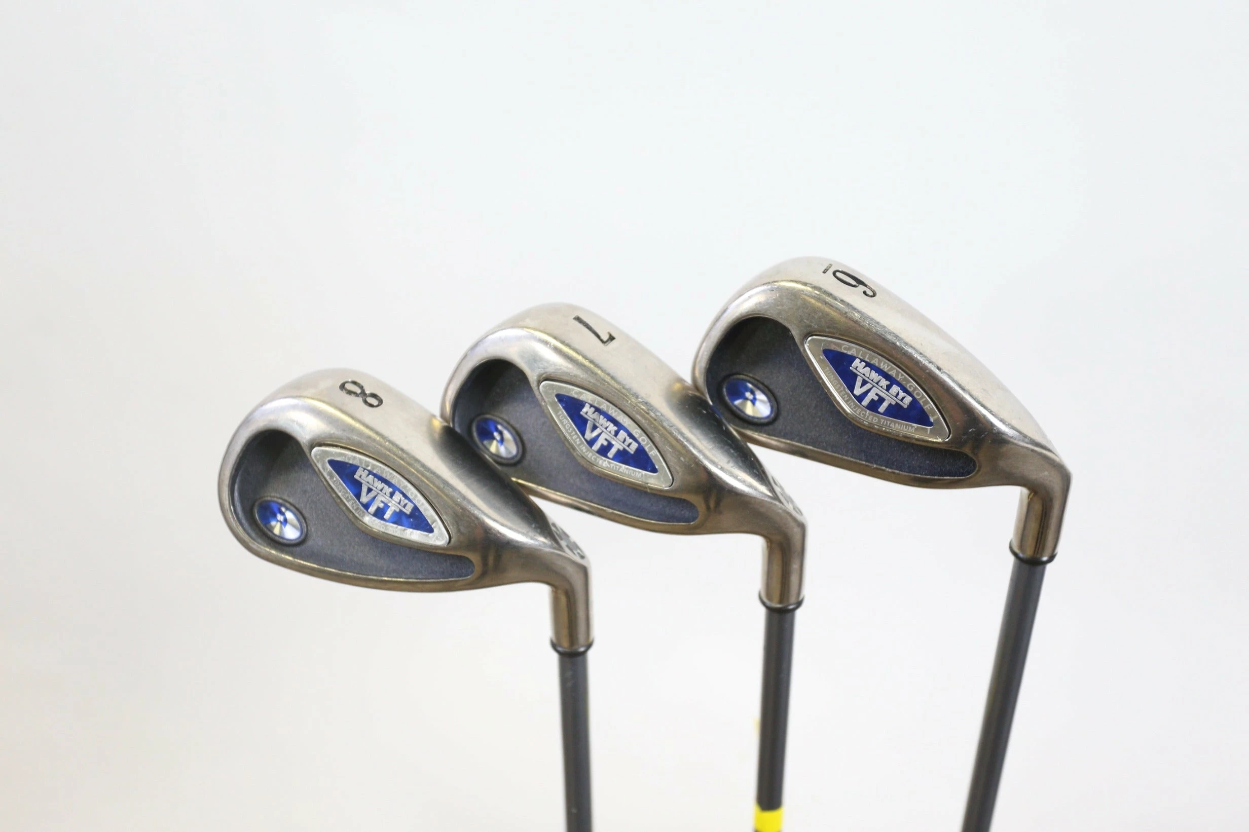 Callaway Hawk Eye VFT 6-8 Iron Set RH -0.5 In Callaway Gems Shafts Ladies 3 Callaway Hawk Eye VFT 6-8 Iron Set RH -0.5 In Callaway Gems Shafts Ladies