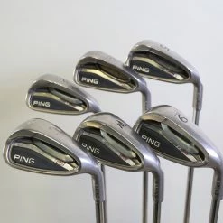 Ping G25 5, 6, 8, 9, W, UW Iron Set RH +0.25 In Ping CFS Steel Shafts Regular