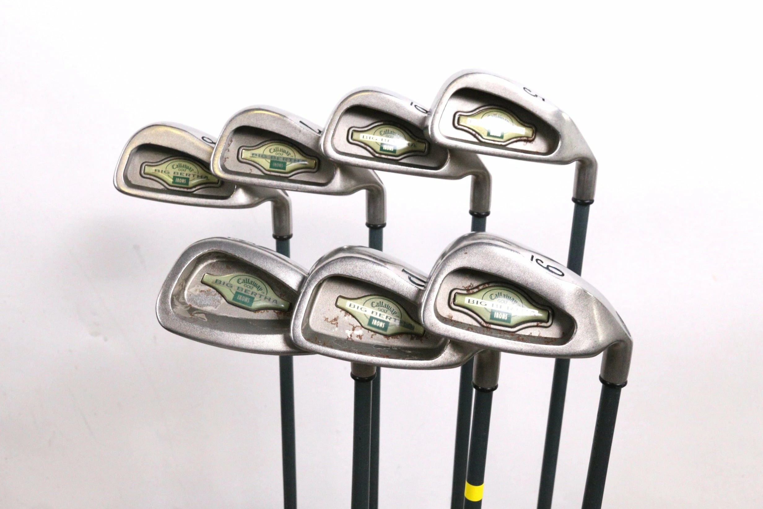 Callaway Big Bertha 1996 5-9, PW, SW Iron Set RH -0.25 In Graphite Ladies 3 Callaway Big Bertha 1996 5-9, PW, SW Iron Set RH -0.25 In Graphite Ladies